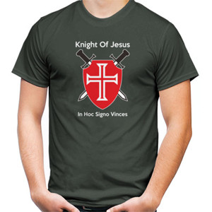 Kaos T-SHIRT - Knight Of Jesus #02