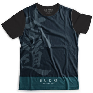 Kaos Fullprint Budo Navy Black