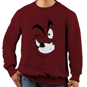 Jaket Sweater Smiley Emoji