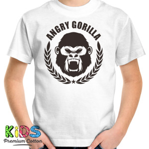 Kaos Angry Gorilla Vintage Style 