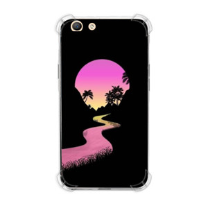 Casing HP case lucu unik moon stare night