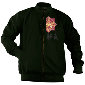 Jaket Bomber Kanji Art