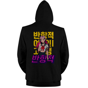 Jaket Hoodie Rebel School Girl Anime