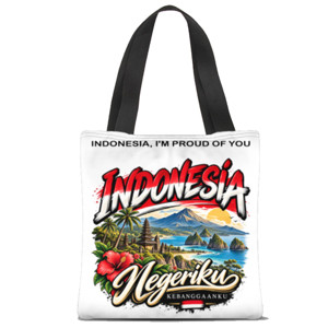 Tas Tote Fullprint INDONESIA NEGRIKU1