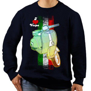 Jaket Sweater I LOVE VESPA