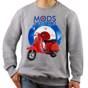 Jaket Sweater mods squad