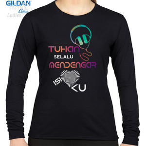 Kaos TUHAN SELALU MENDENGAR ISI HATIKU