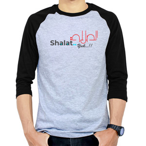 Kaos Raglan Yuk Shalat