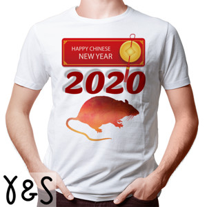 Kaos Happy Chinese New Year 2020