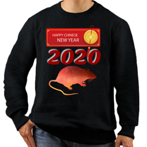 Jaket Sweater Happy Chinese New Year 2020