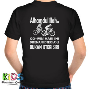 Kaos Kaos Sepeda Pencinta Gowes Design Belakang