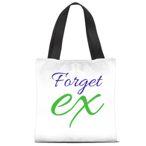 Tas Tote Fullprint Forget ex