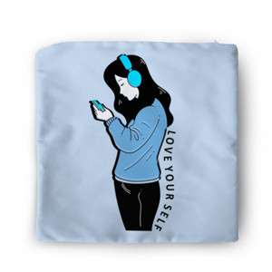 Sarung Bantal Sarung bantal - love your self