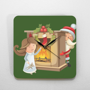 Jam Dinding JK - Christmas 15