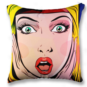 Bantal SHOCKED LADY