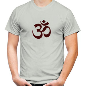 Kaos Om Logo Coklat