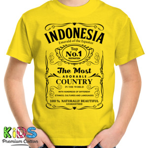 Kaos INDONESIA THE MOST ADORABLE COUNTRY 2