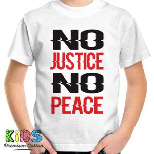 Kaos Kaos Gildan No Justice No Peace