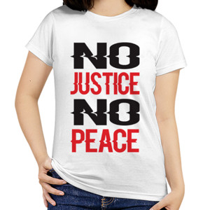 Kaos Kaos Gildan No Justice No Peace