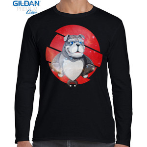 Kaos Funny Bulldog - Kaos Bulldog Keren