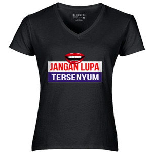Kaos JANGAN LUPA TERSENYUM