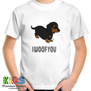 Kaos kaous puppy dog black