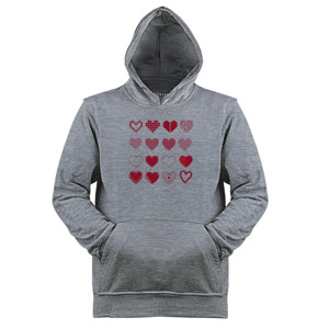 Jaket Hoodie Love Collection