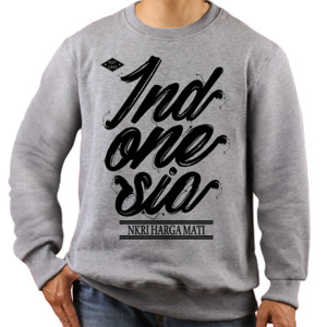 Jaket Sweater Indonesia NKRI harga Mati