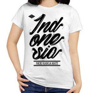 Kaos Indonesia NKRI harga Mati