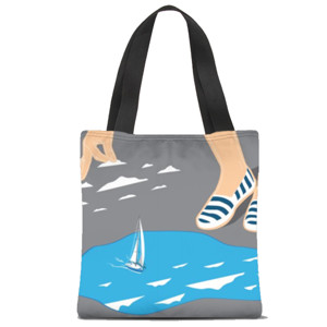 Tas Tote Fullprint Build your own reality