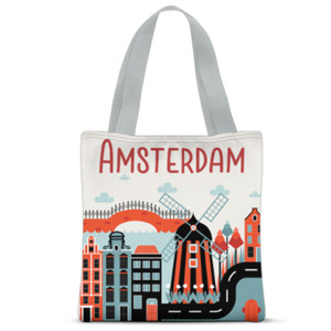 Tas Tote Fullprint AMSTERDAM