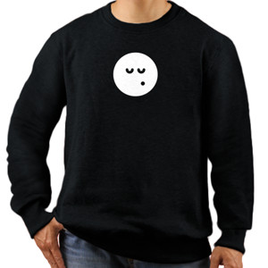 Jaket Sweater Flat Sigh Emoticon