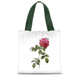 Tas Tote Fullprint Bunga Mawar