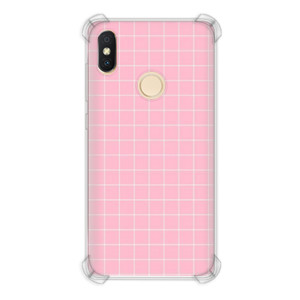 Casing HP Pink Grid