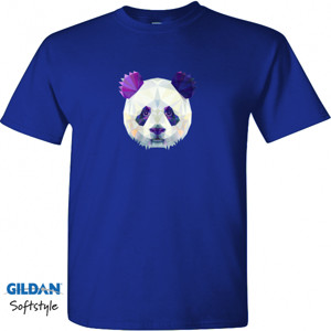Kaos Panda Biru