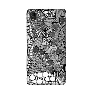 Doodle Art Floral Casing HP