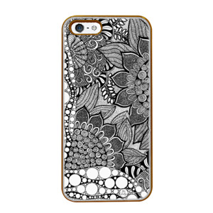 Doodle Art Floral Casing HP