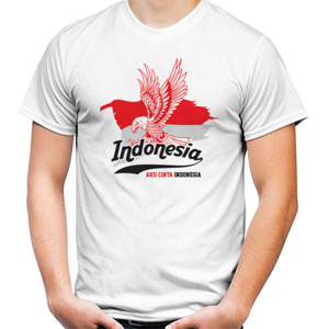 Kaos Kaos Merah Putih Burung Garuda v.2