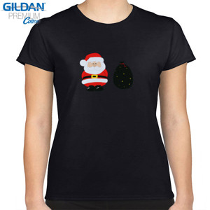 Kaos Santa - Kaos Pria V-Neck by Co_mbro