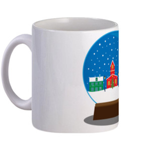 Mug snow globe
