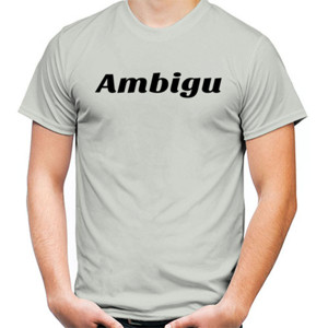 Kaos Ambigu Shirt