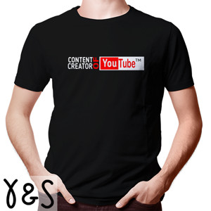 Kaos CONTEN CREATOR YOUTUBE