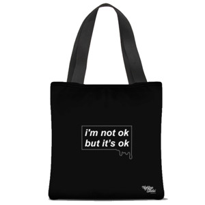 Tas Tote Fullprint Not OK but OK