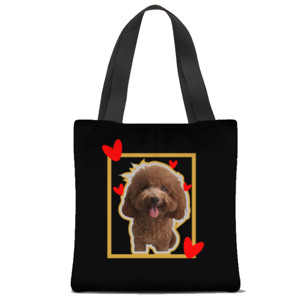 Tas Tote Fullprint Dog Lover Bags
