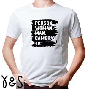 Kaos Person Woman Man Camera Tv Classic - 2