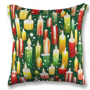 Bantal Lilin natal pattern