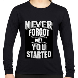 Kaos Never forgot why you started.