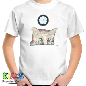 Kaos Kucing Sembunyi