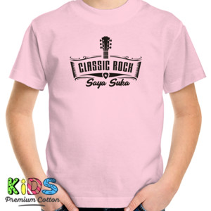 Kaos Classic Rock Saya Suka