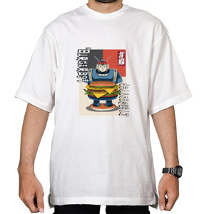 Kaos Oversize Burger robot